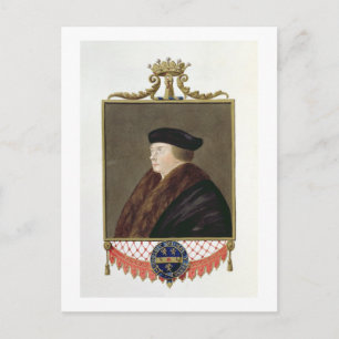 Portrait of Thomas Cromwell (c.1485-1540) Ist Earl Postcard