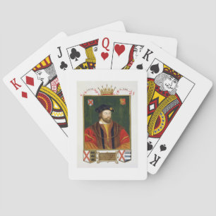 Portrait of Thomas Fitzgerald (1513-37) Lord Offal Playing Cards