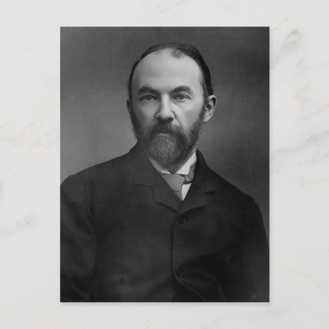 Portrait of Thomas Hardy Postcard (Front)