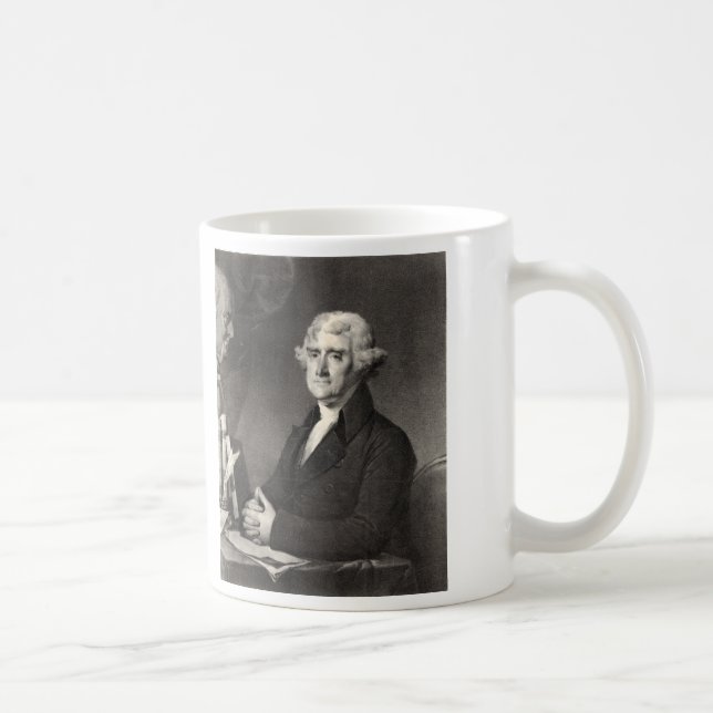 Portrait of Thomas Jefferson Coffee Mug (Right)
