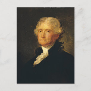 Portrait of Thomas Jefferson Postcard