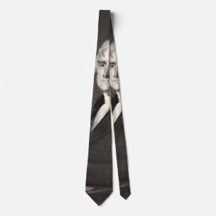 Portrait of Thomas Jefferson Tie