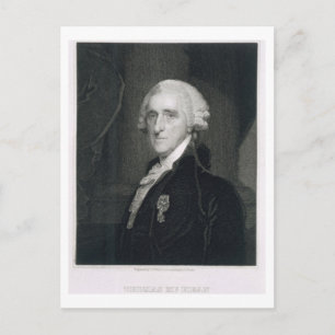 Portrait of Thomas McKean, engraved by Thomas B. W Postcard