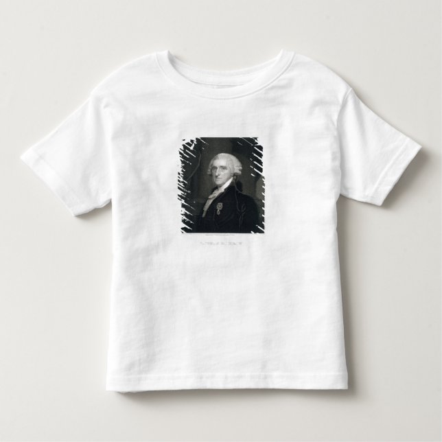 Portrait of Thomas McKean, engraved by Thomas B. W Toddler T-Shirt (Front)