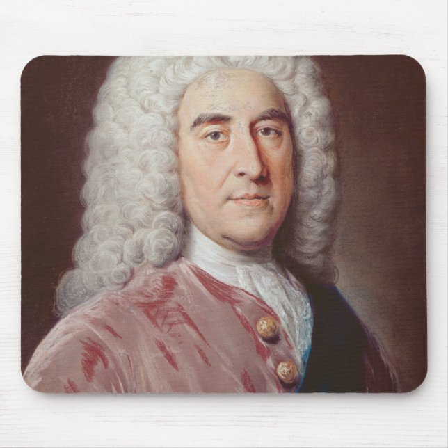 Portrait of Thomas Pelham Holles Mouse Pad (Front)