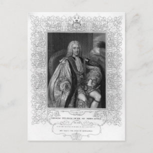 Portrait of Thomas Pelham-Holles Postcard