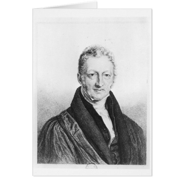 Portrait of Thomas Robert Malthus (Front)
