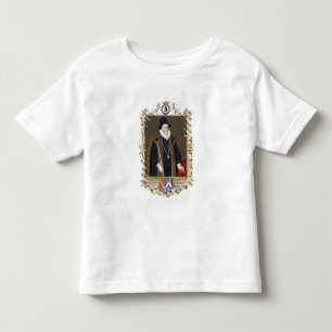 Portrait of Thomas Sackville (1536-1608) 1st Baron Toddler T-Shirt