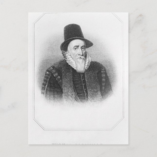 Portrait of Thomas Sackville Postcard (Front)