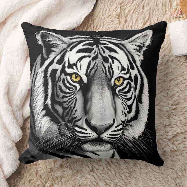 Portrait of tiger cushion (Blanket)