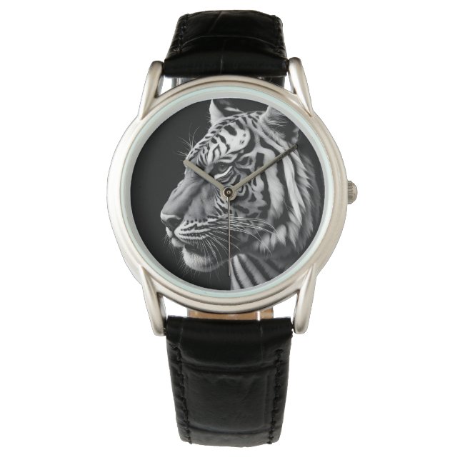 Portrait of tiger watch (Front)
