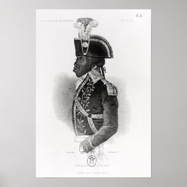 Portrait of Toussaint L'Ouverture Poster (Front)