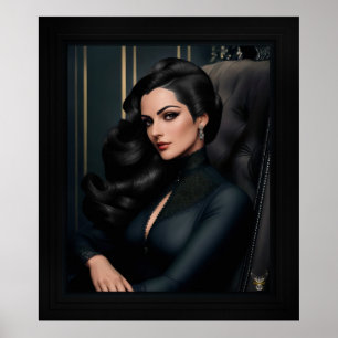 Portrait Of Tressa Straninski by Xzendor7 Poster