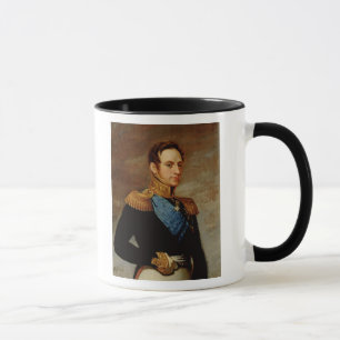 Portrait of Tsar Nicholas I 1826 Mug