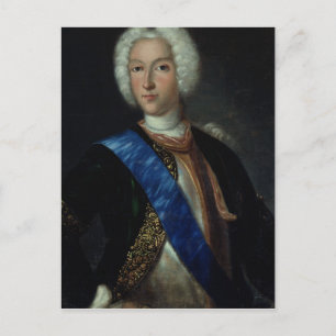 Portrait of Tsar Peter II Postcard