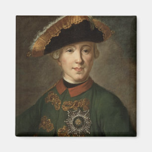 Portrait of Tsar Peter III Magnet