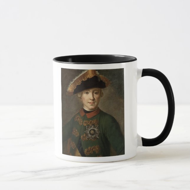 Portrait of Tsar Peter III Mug (Right)