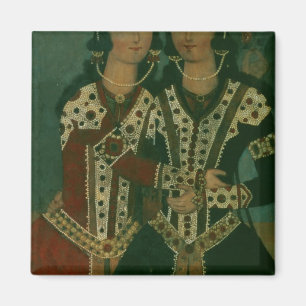 Portrait of Twins Magnet