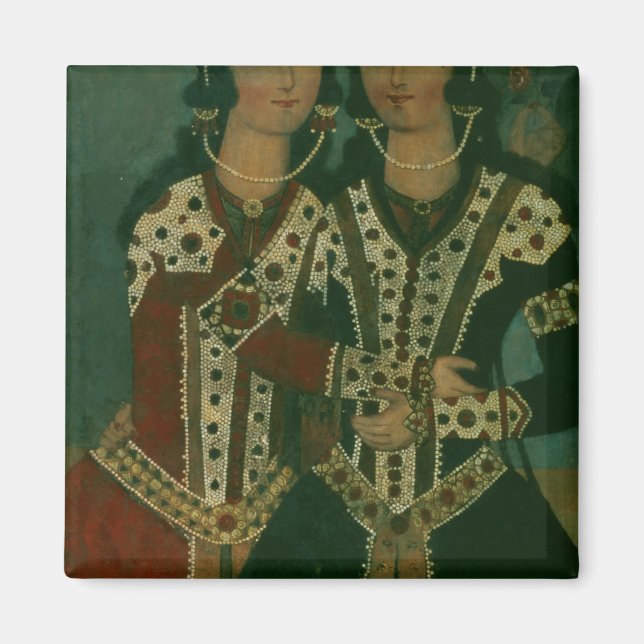 Portrait of Twins Magnet (Front)