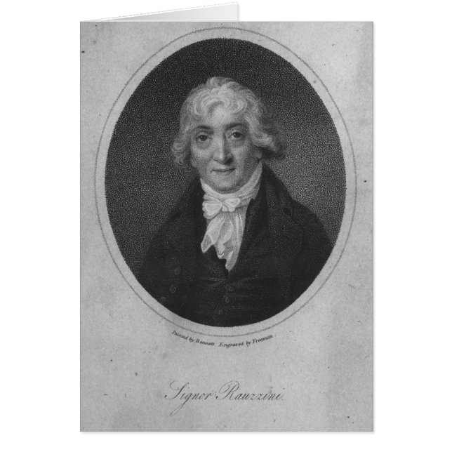 Portrait of Venanzio Rauzzini (Front)