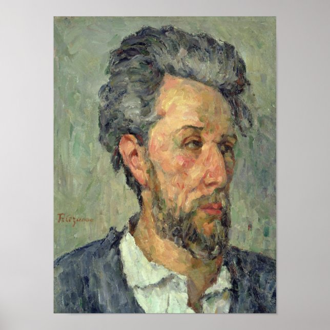 Portrait of Victor Chocquet, 1876-77 Poster (Front)