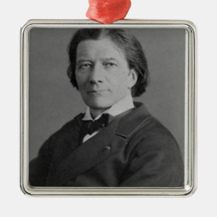 Portrait of Victorien Sardou Metal Ornament