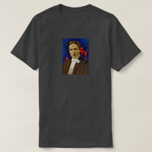 Portrait of Vintage Gentleman with Devils T-Shirt