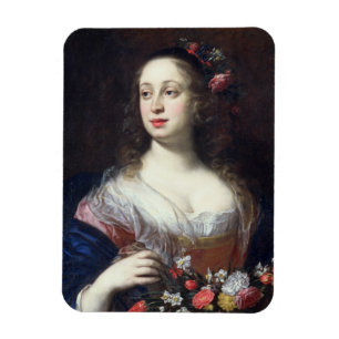Portrait of Vittoria della Rovere dressed as Flora Magnet