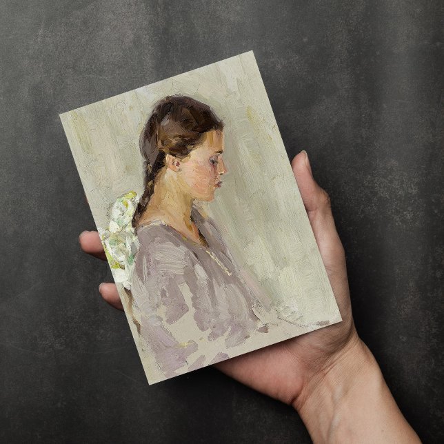 Portrait of Vivian | William Herbert Dunton Card (Creator Uploaded)