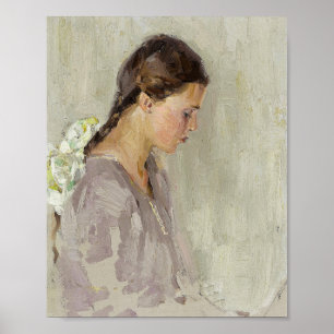 Portrait of Vivian   William Herbert Dunton Poster