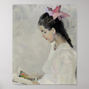 Portrait of Vivian   William Herbert Dunton Poster