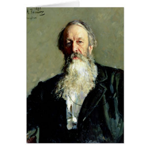 Portrait of Vladimir Stasov , 1883