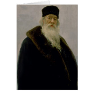 Portrait of Vladimir Vasil'evich Stasov 1900