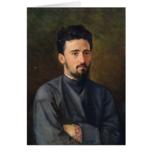 Portrait of Vsevolod M. Garshin, 1878