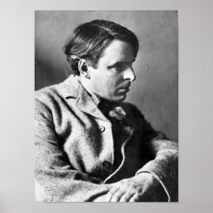 Portrait of W.B. Yeats Poster