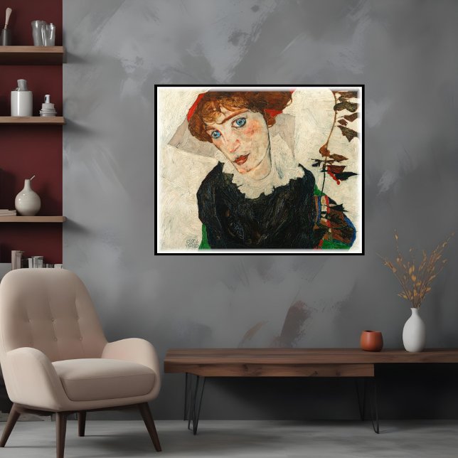 Portrait of Wally Neuzil, Egon Schiele  Poster (Creator Uploaded)