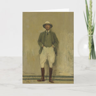 Portrait of Walter B. Harris Sir John Lavery Card