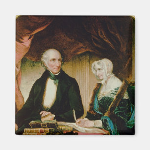 Portrait of William and Mary Wordsworth, 1839 Magnet