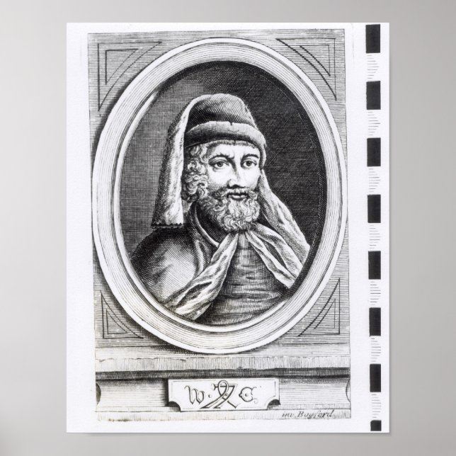Portrait of William Caxton Poster (Front)
