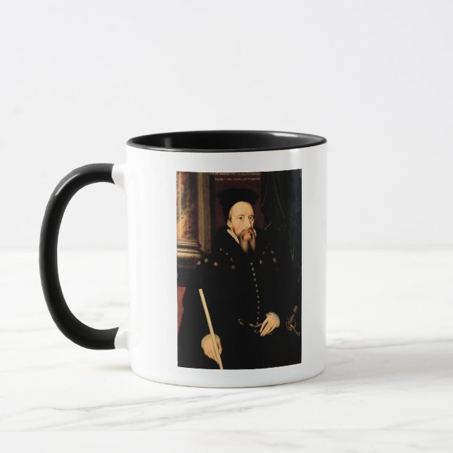 Portrait of William Cecil Mug (Left)