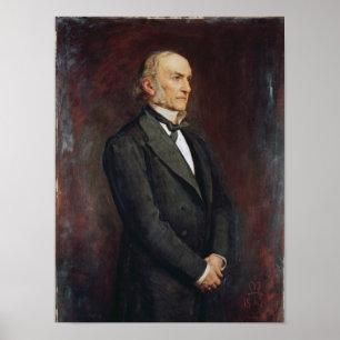 Portrait of William Ewart Galdstone 1879 Poster