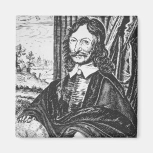 Portrait of William Lilly (1602-81), from his 'Chr Magnet