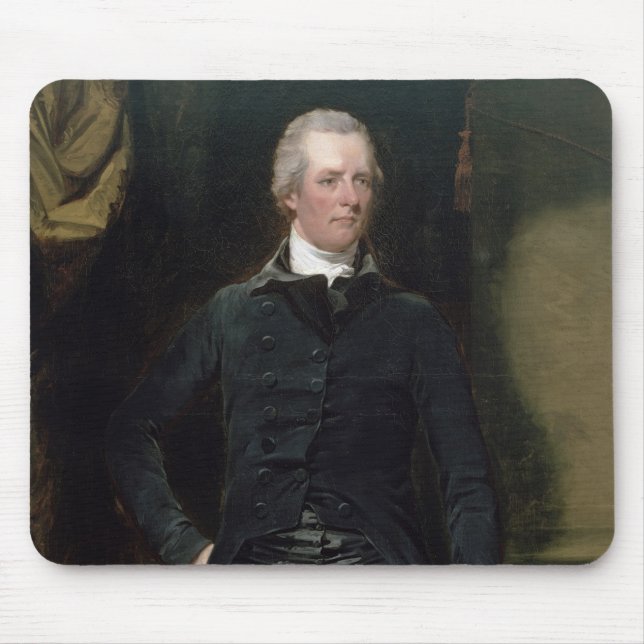 Portrait of William Pitt the Younger Mouse Pad (Front)