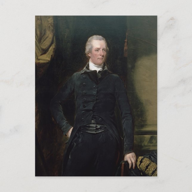 Portrait of William Pitt the Younger Postcard (Front)