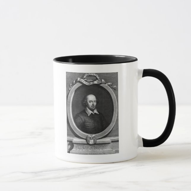 Portrait of William Shakespeare  1719 Mug (Right)
