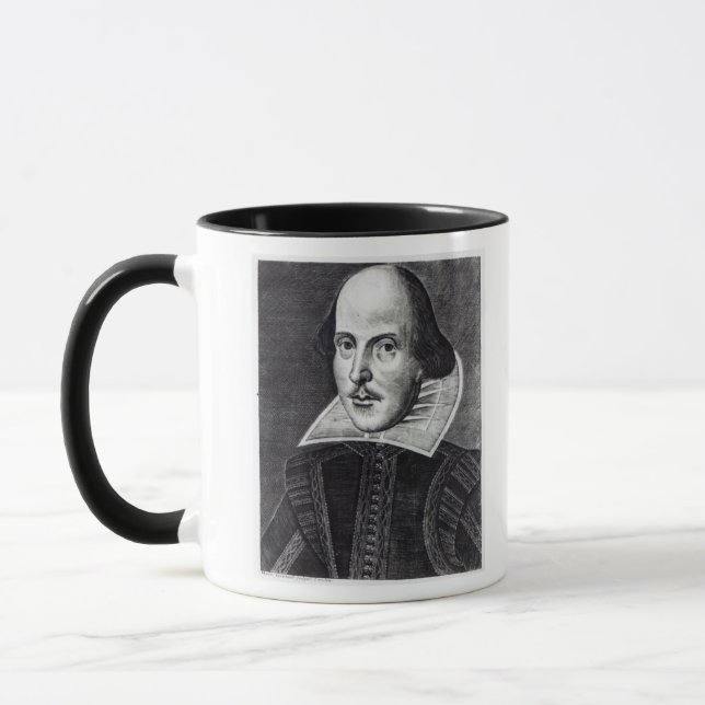 Portrait of William Shakespeare Mug (Left)
