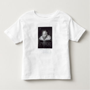 Portrait of William Shakespeare Toddler T-Shirt