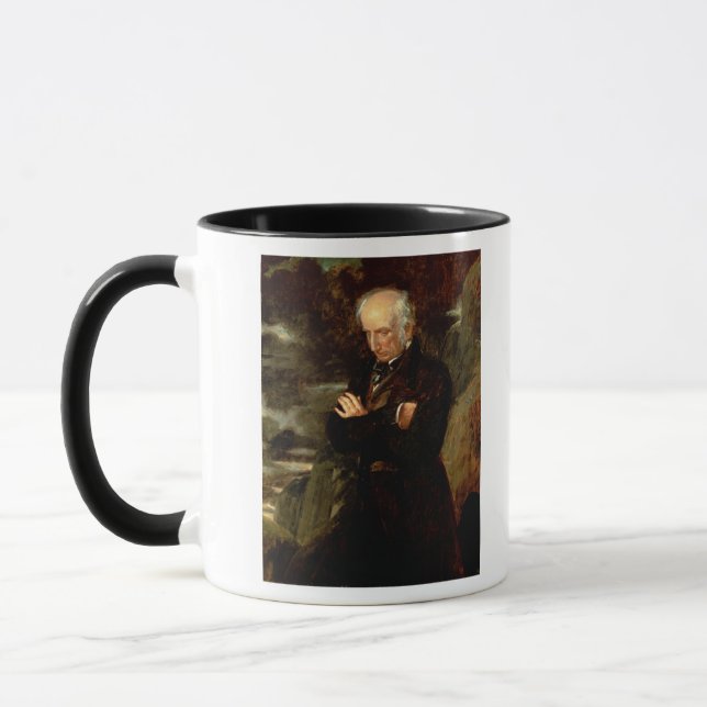 Portrait of William Wordsworth  1842 Mug (Left)