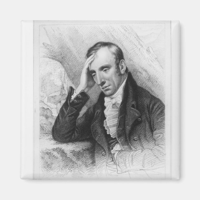 Portrait of William Wordsworth Magnet (Front)