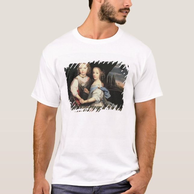 Portrait of Winston and Arabella (1648-1730) Churc T-Shirt (Front)